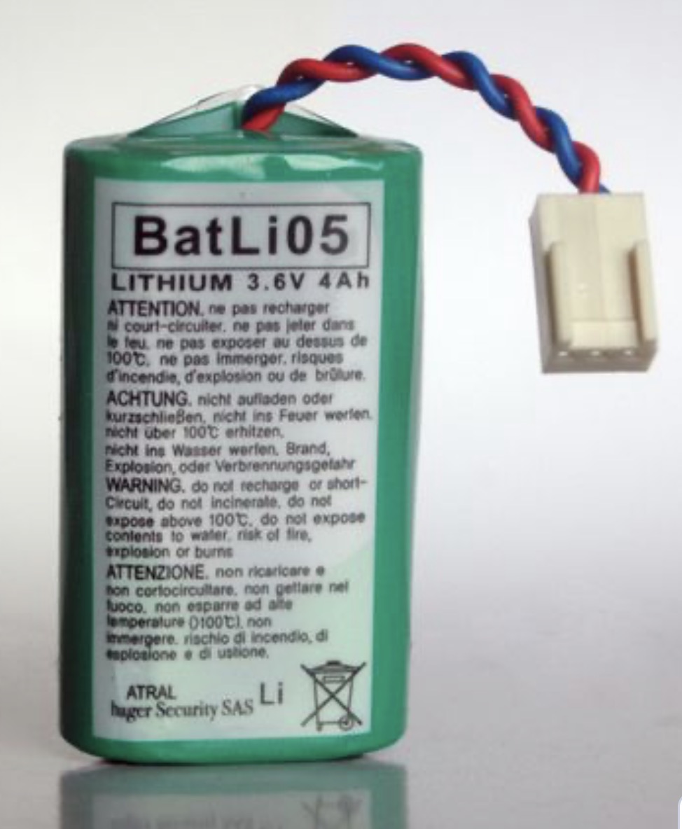 Batterie lithium Li-SOCl2 3,6 V — 4 Ah
