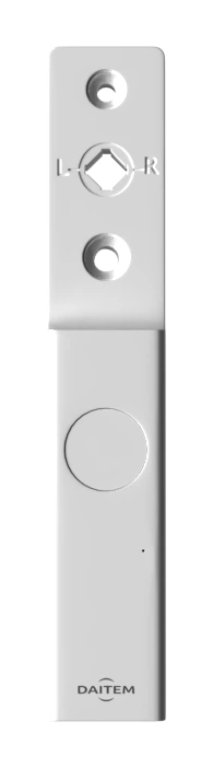 Détecteur triple technologie pour fenêtre blanc