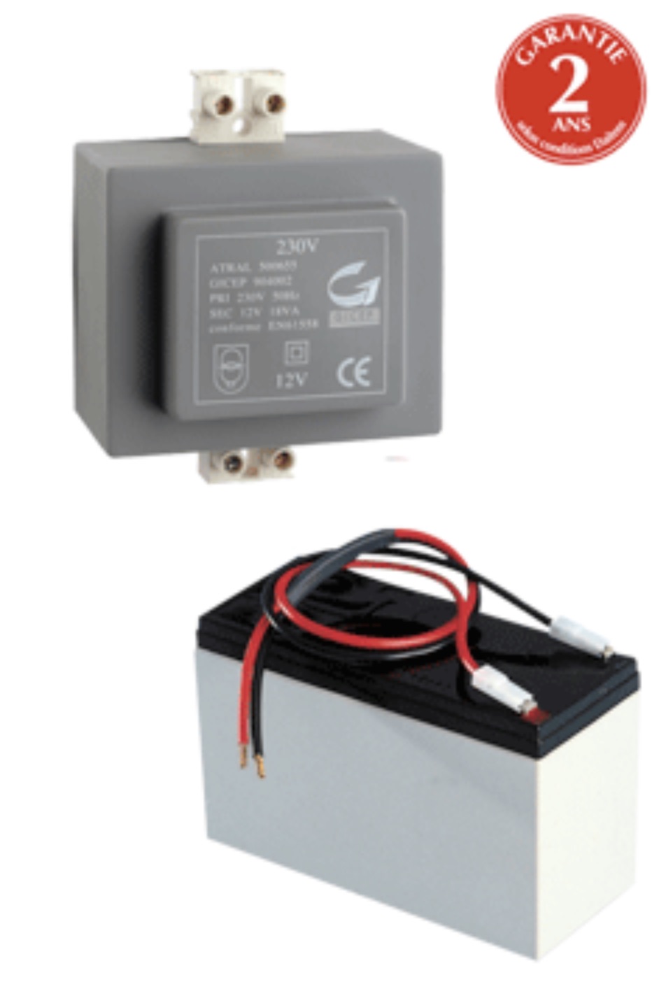 Transformateur 230 / 12 V — 18 VA